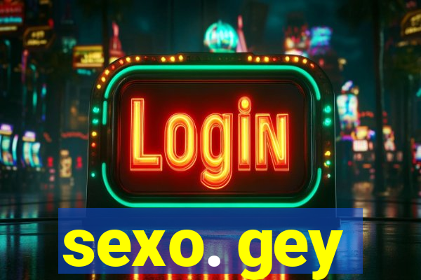 sexo. gey