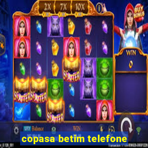 copasa betim telefone