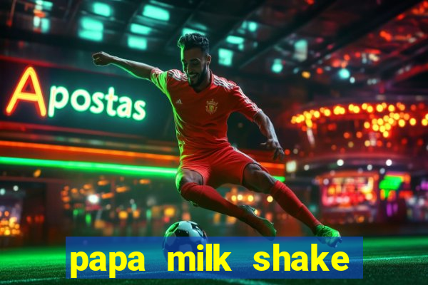 papa milk shake click jogos