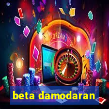 beta damodaran